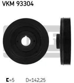 SKF VKM 93304 Шків колінвала