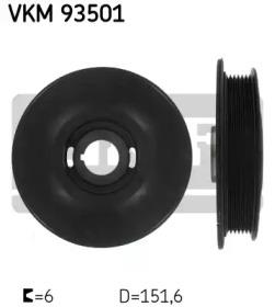 SKF VKM 93501 Шкив коленвала