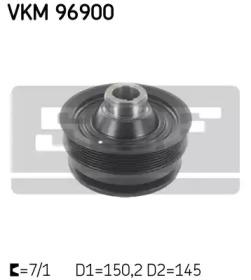 SKF VKM 96900 Шків колінвала SKF VKM 96900 Шків колінвала