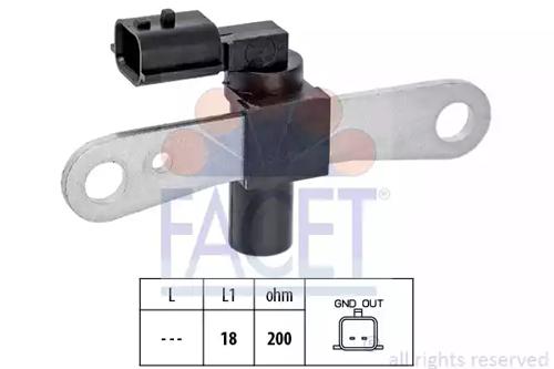 Facet 9.0659 Sensor assy crankshaft position Facet 9.0659 Sensor assy crankshaft position