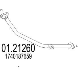 MTS 01.21260 Exhaust pipe MTS 01.21260 Exhaust pipe