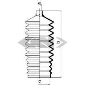 GKN-Spidan 83520 Пыльник рулевой рейки GKN-Spidan 83520 Пыльник рулевой рейки