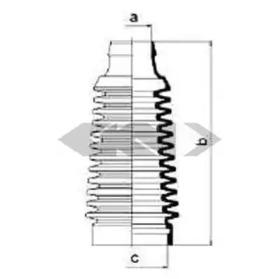 GKN-Spidan 83532 Пыльник рулевой рейки GKN-Spidan 83532 Пыльник рулевой рейки