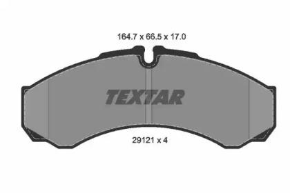 Textar 2912111 Brake pads Textar 2912111 Brake pads
