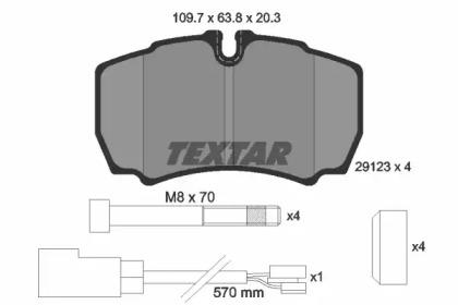 Textar 2912307 Brake pads Textar 2912307 Brake pads