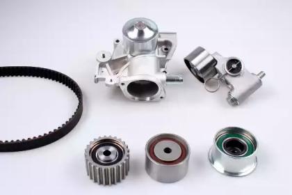 Hepu PK17200 Комплект ременя ГРМ з водяним насосом і роликами