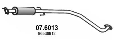 Asso 07.6013 Muffler assy front Asso 07.6013 Muffler assy front