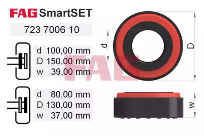 Fag 723 7006 10 Wheel bearing Fag 723 7006 10 Wheel bearing