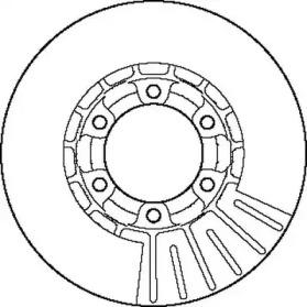 Jurid 561485J Brake disc Jurid 561485J Brake disc