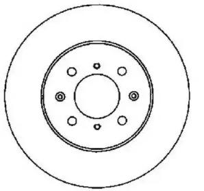 Jurid 561630JC Brake disc Jurid 561630JC Brake disc