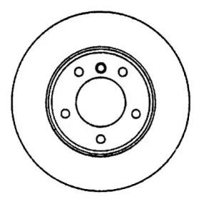 Jurid 561965J Brake disc Jurid 561965J Brake disc