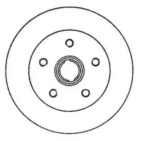 Jurid 561982JC Диск гальмівний
