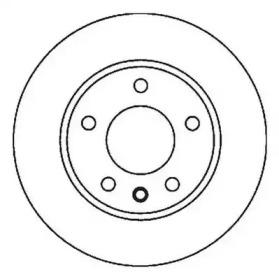 Jurid 562053JC Диск тормозной