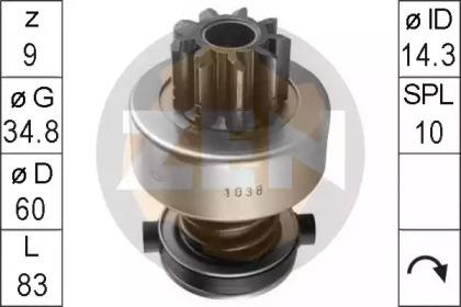 ERA (Messmer) 225491 Бендикс стартера ERA (Messmer) 225491 Бендикс стартера