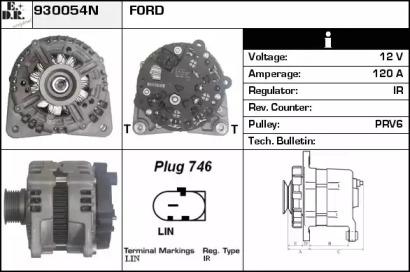 EDR 930054N Alternator assy