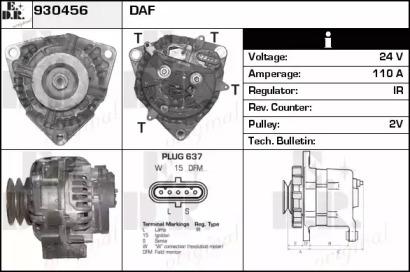 EDR 930456 Alternator assy EDR 930456 Alternator assy