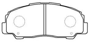 HSB HP8093 Brake pads HSB HP8093 Brake pads