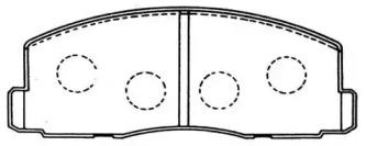 HSB HP8301 Brake pads
