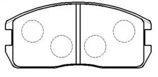 HSB HP8304 Brake pads HSB HP8304 Brake pads