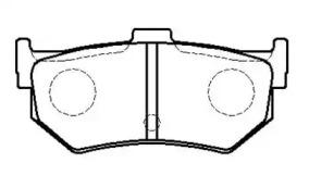 HSB HP9217 Brake pads