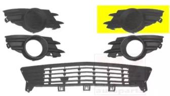 Van Wezel 3782591 Решітка бампера переднього Van Wezel 3782591 Решітка бампера переднього