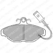 Delphi LP254 Brake pads Delphi LP254 Brake pads