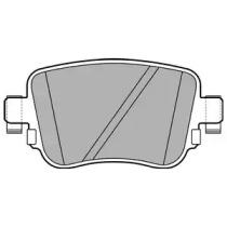 Delphi LP2709 Колодки тормозные Delphi LP2709 Колодки тормозные