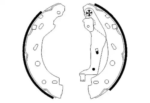 Textar 91057400 Колодки гальмівні