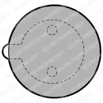 Delphi LP345 Brake pads Delphi LP345 Brake pads