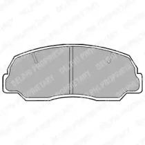 Delphi LP400 Колодки тормозные