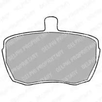 Delphi LP41 Колодки гальмівні Delphi LP41 Колодки гальмівні