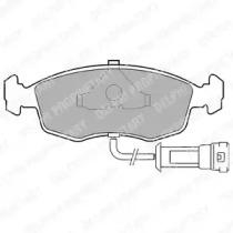 Delphi LP457 Колодки гальмівні Delphi LP457 Колодки гальмівні