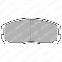 Delphi LP467 Колодки тормозные Delphi LP467 Колодки тормозные