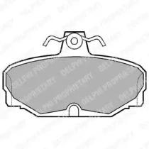 Delphi LP507 Колодки гальмівні Delphi LP507 Колодки гальмівні