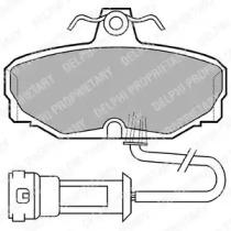 Delphi LP557 Brake pads Delphi LP557 Brake pads