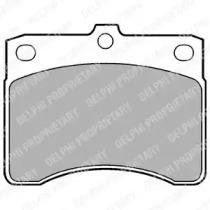 Delphi LP578 Brake pads Delphi LP578 Brake pads
