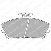 Delphi LP619 Колодки гальмівні Delphi LP619 Колодки гальмівні