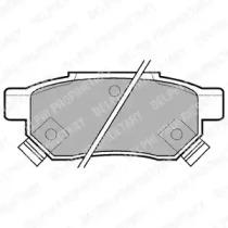 Delphi LP625 Колодки тормозные