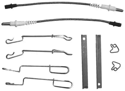 Textar 82055600 Spring set disc brake