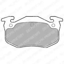 Delphi LP699 Колодки тормозные Delphi LP699 Колодки тормозные