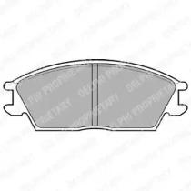 Delphi LP704 Колодки гальмівні
