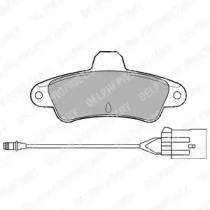 Delphi LP853 Brake pads