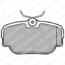 Delphi LP914 Brake pads Delphi LP914 Brake pads