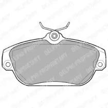 Delphi LP919 Колодки тормозные