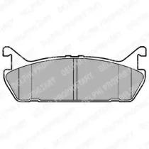 Delphi LP931 Brake pads