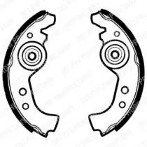 Delphi LS1290 Колодки гальмівні Delphi LS1290 Колодки гальмівні