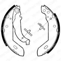 Delphi LS1329 Колодки тормозные Delphi LS1329 Колодки тормозные