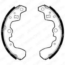 Delphi LS1338 Колодки гальмівні Delphi LS1338 Колодки гальмівні