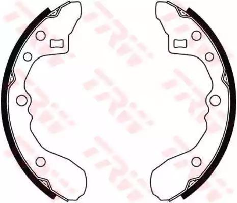 TRW GS8286 Колодки гальмівні