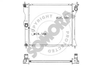 Somora 180040 Радіатор Somora 180040 Радіатор